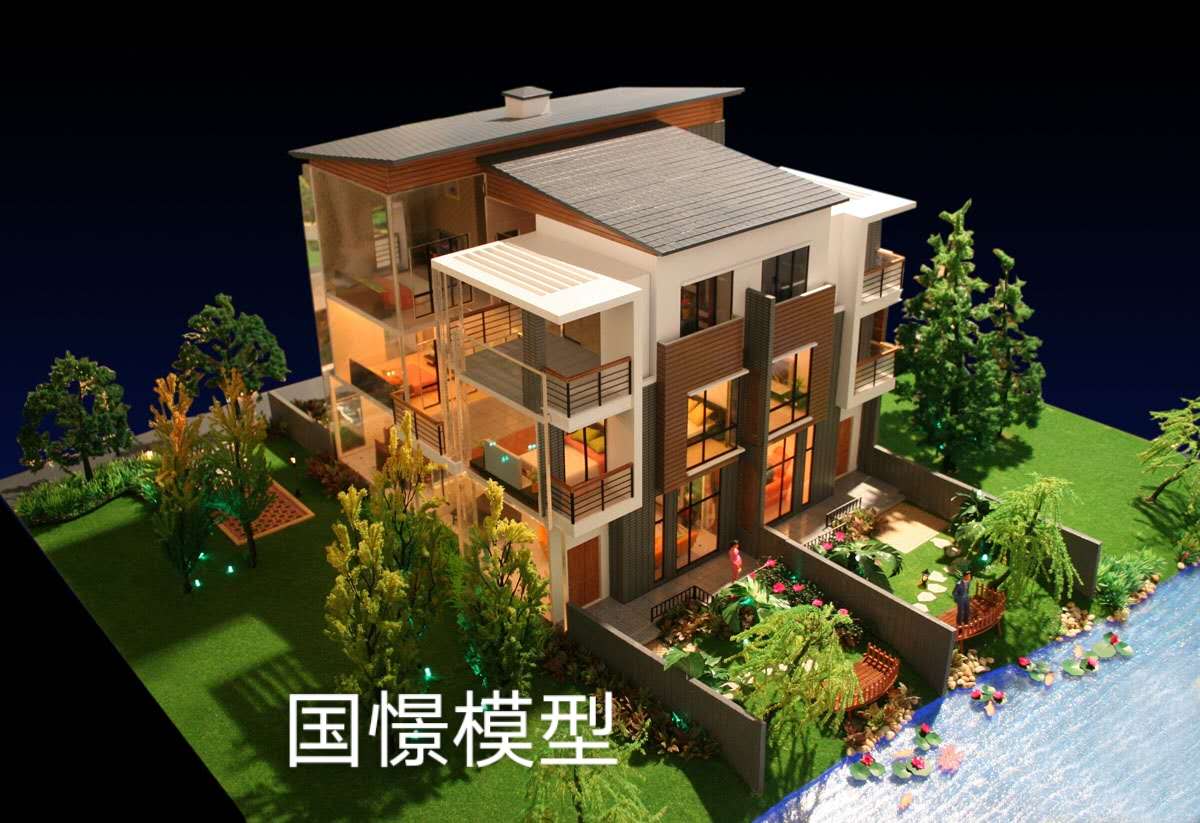 阳新县建筑模型